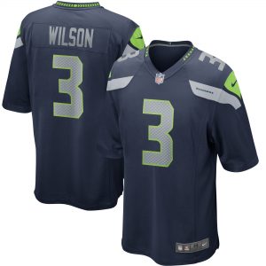 Russell Wilson Seattle Seahawks Nike Game Player Jersey