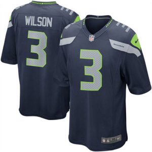 Russell Wilson Seattle Seahawks Nike Youth Team Color Game Jersey