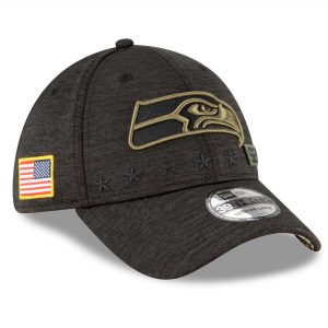Seattle Seahawks New Era 2020 Salute to Service 39THIRTY Flex Hat