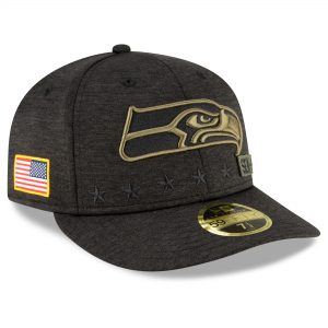 Seattle Seahawks New Era 2020 Salute to Service Low Profile 59FIFTY Fitted Hat