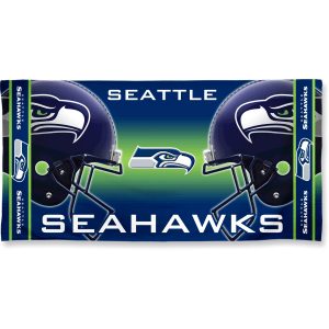 Seattle Seahawks WinCraft 30” x 60” Fiber Beach Towel