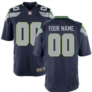Youth Seattle Seahawks Custom Game Jersey