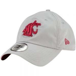 New Era Washington State Cougars Gray Campus Casual Classic Adjustable Hat