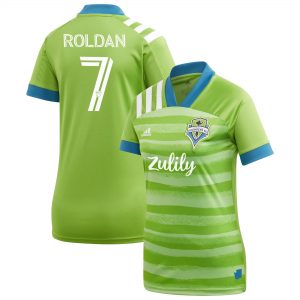 Cristian Roldan Seattle Sounders FC adidas Women’s 2020 Forever Green Replica Player Jersey