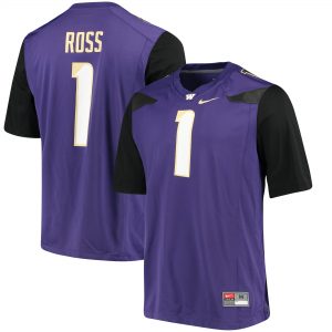 John Ross III Washington Huskies Nike Alumni Football Jersey – Purple