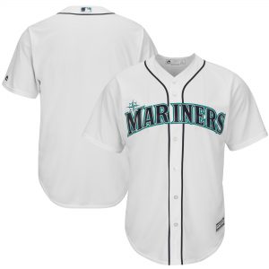 Men’s Seattle Mariners Majestic White Home Cool Base Jersey