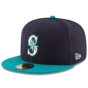 Men’s Seattle Mariners New Era Alternate Authentic Collection On Field 59FIFTY Fitted Hat