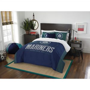 Seattle Mariners The Northwest Company Grand Slam Full/Queen Comforter Set
