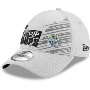 Seattle Sounders FC New Era 2019 MLS Cup Champions Locker Room 9FORTY Adjustable Hat