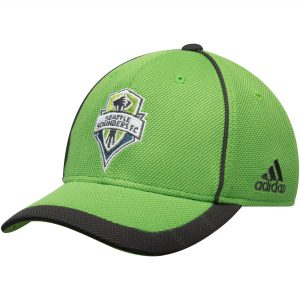 Seattle Sounders FC adidas Youth Fan Piping Structured Adjustable Hat
