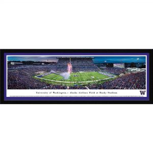Washington Huskies 42″ x 15.5″ Select Framed Panoramic