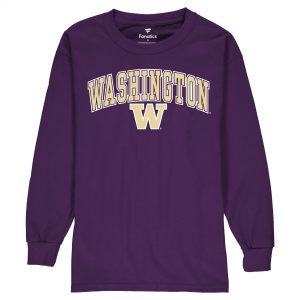 Washington Huskies Fanatics Branded Youth Campus Long Sleeve T-Shirt