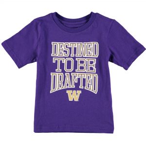 Washington Huskies Preschool Destined Short Sleeve T-Shirt – Purple